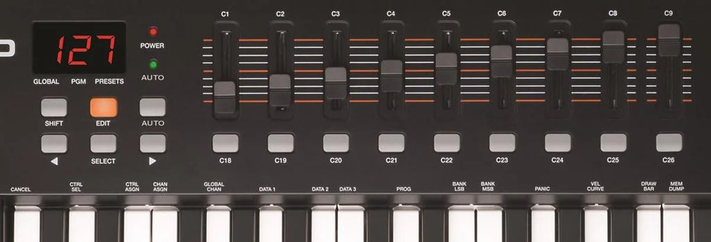 49-Key USB MIDI Keyboard Controller E431