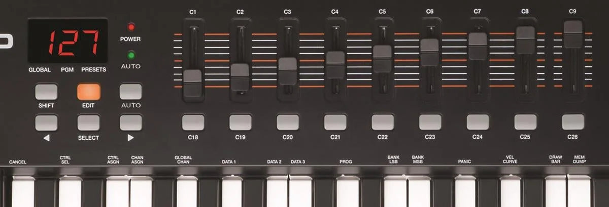 49-Key USB MIDI Keyboard Controller E431