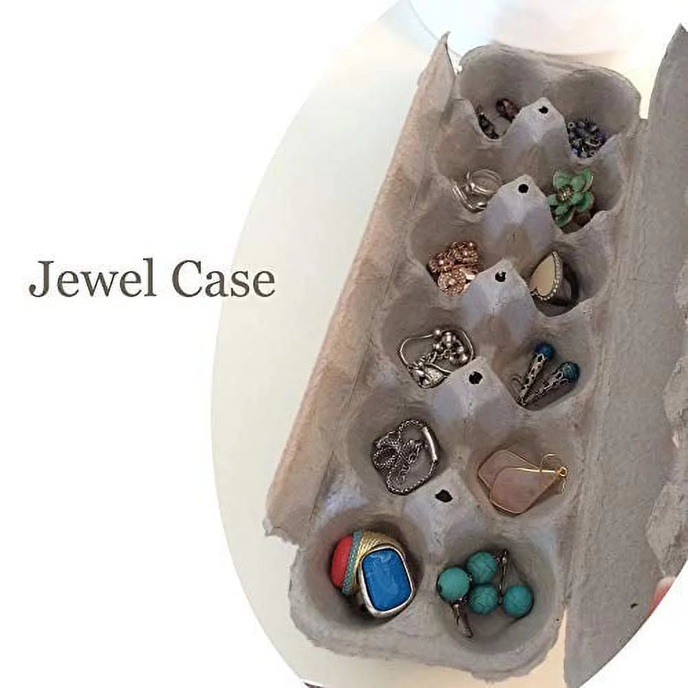 [18 Pack] Printed Pulp Egg Cartons V281
