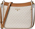 Large North/South Top Zip Crossbody Brown/Acorn I918197
