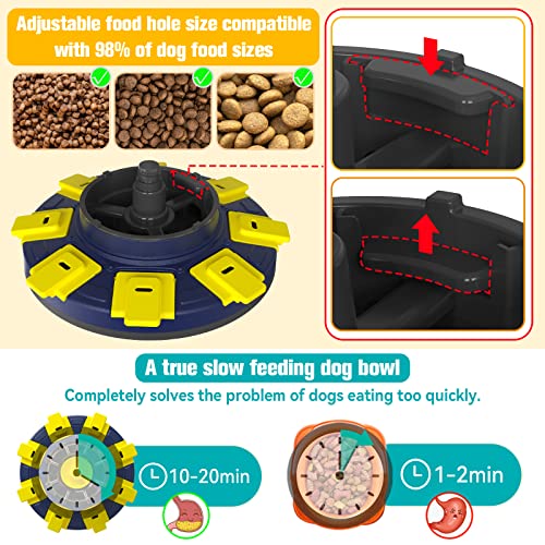 Dog Treat Puzzle Feeder Toys, Level 2 in 1 I83821
