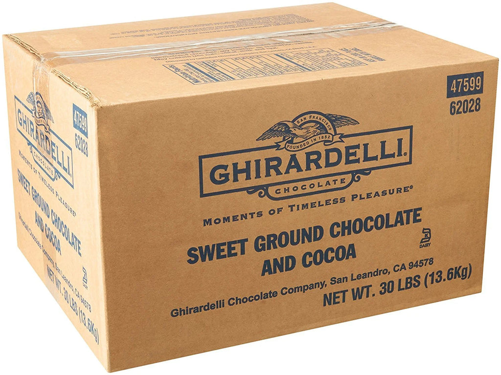Sweet Ground Chocolate & Cocoa Powder, 30 Pound U84408