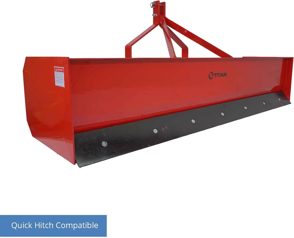 Box Blade Tractor Attachment with Scarifier Shank H912252