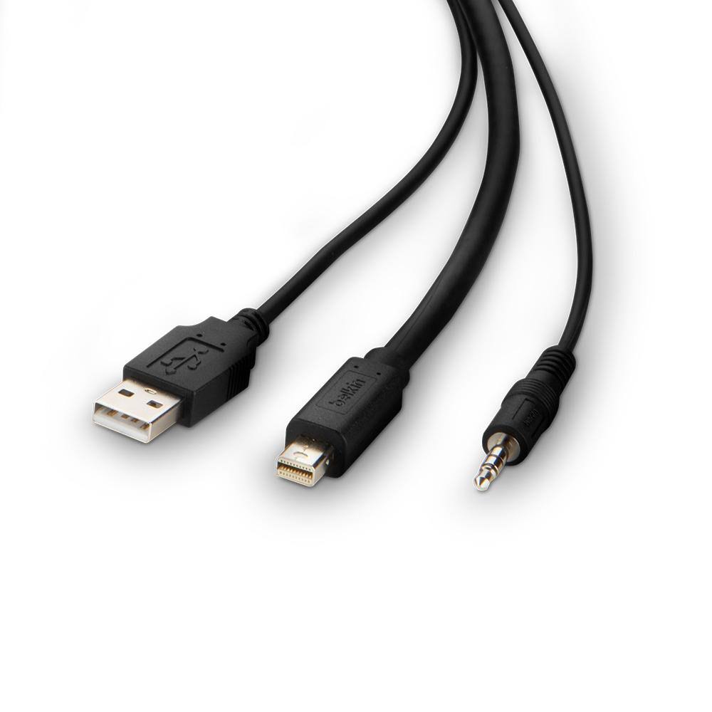 Mini DisplayPort to DisplayPort USB Audio Cable U168219