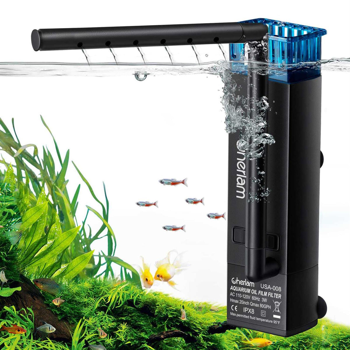 3 in 1 Aquarium Protein Skimmer Q972