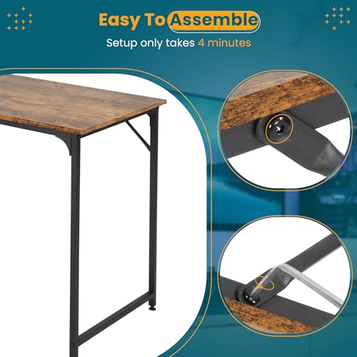 Brown Computer Desk C2379