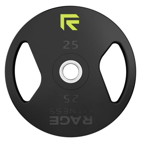 Rubber Coated Cast Iron Weight Plates with 2" Steel Insert P830