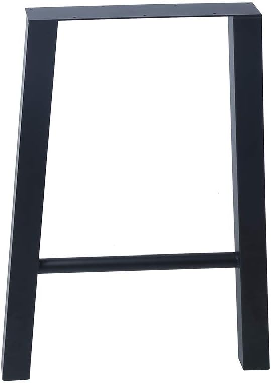 Black Metal Table Legs 2 PCS T805