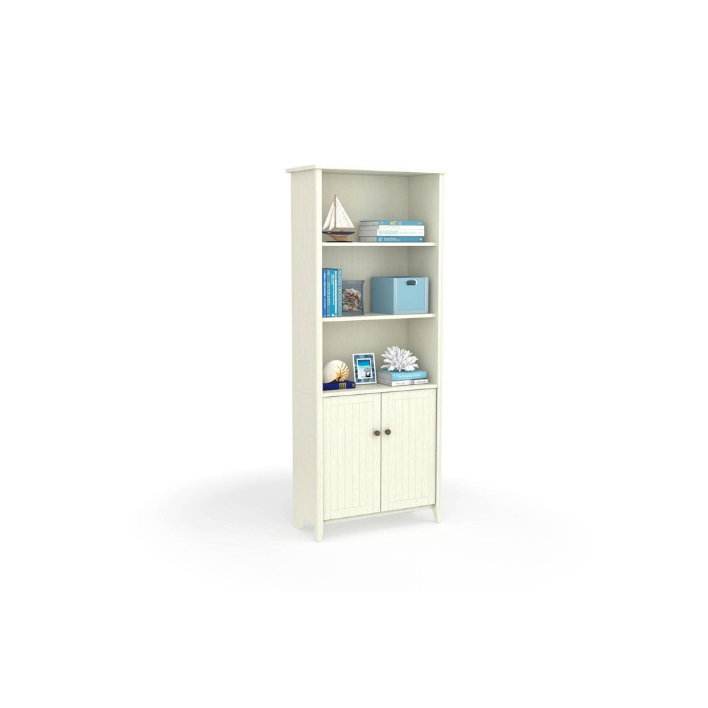 Weathered White Bookcase W373233