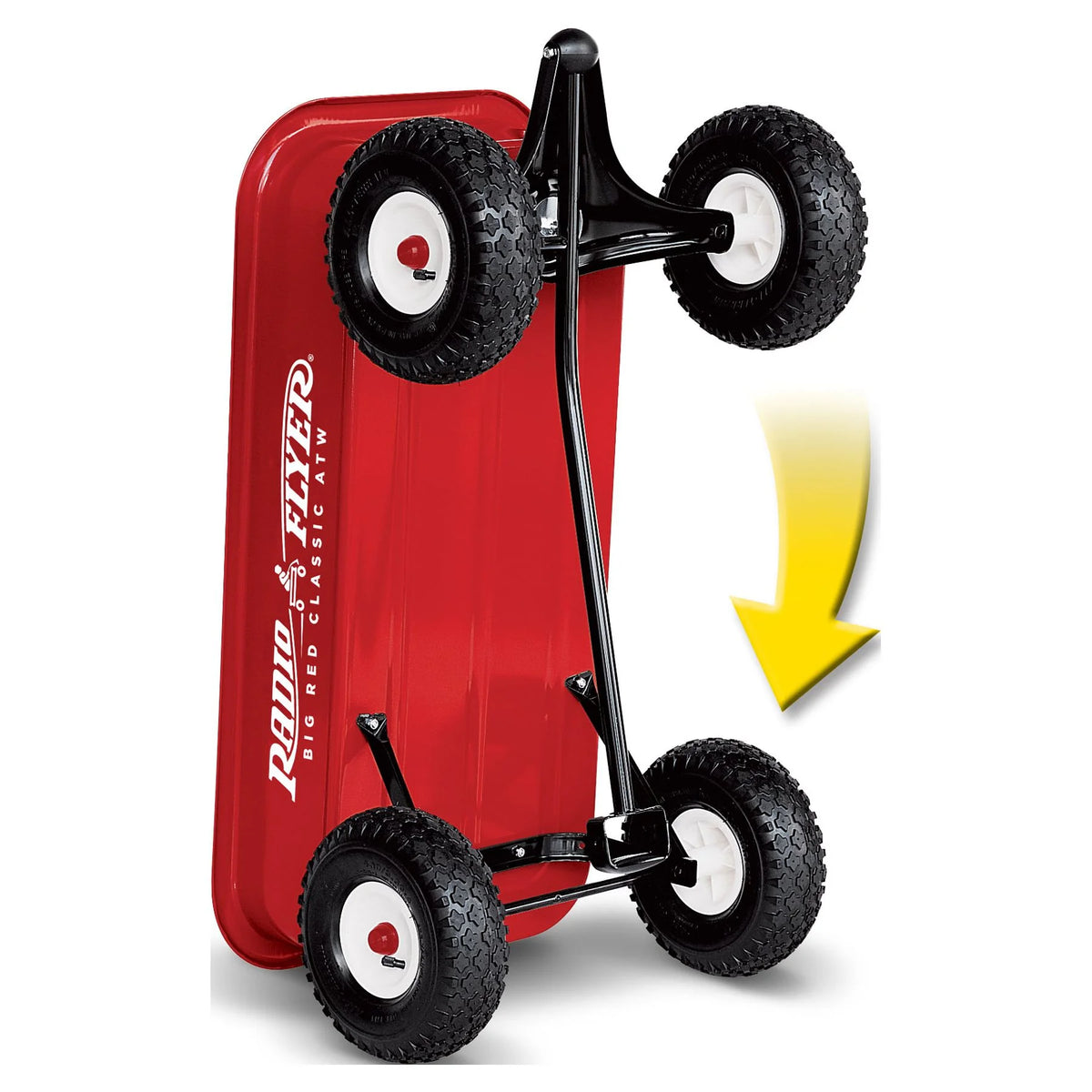 Red All-Terrain Wagon with Air Tires H2072
