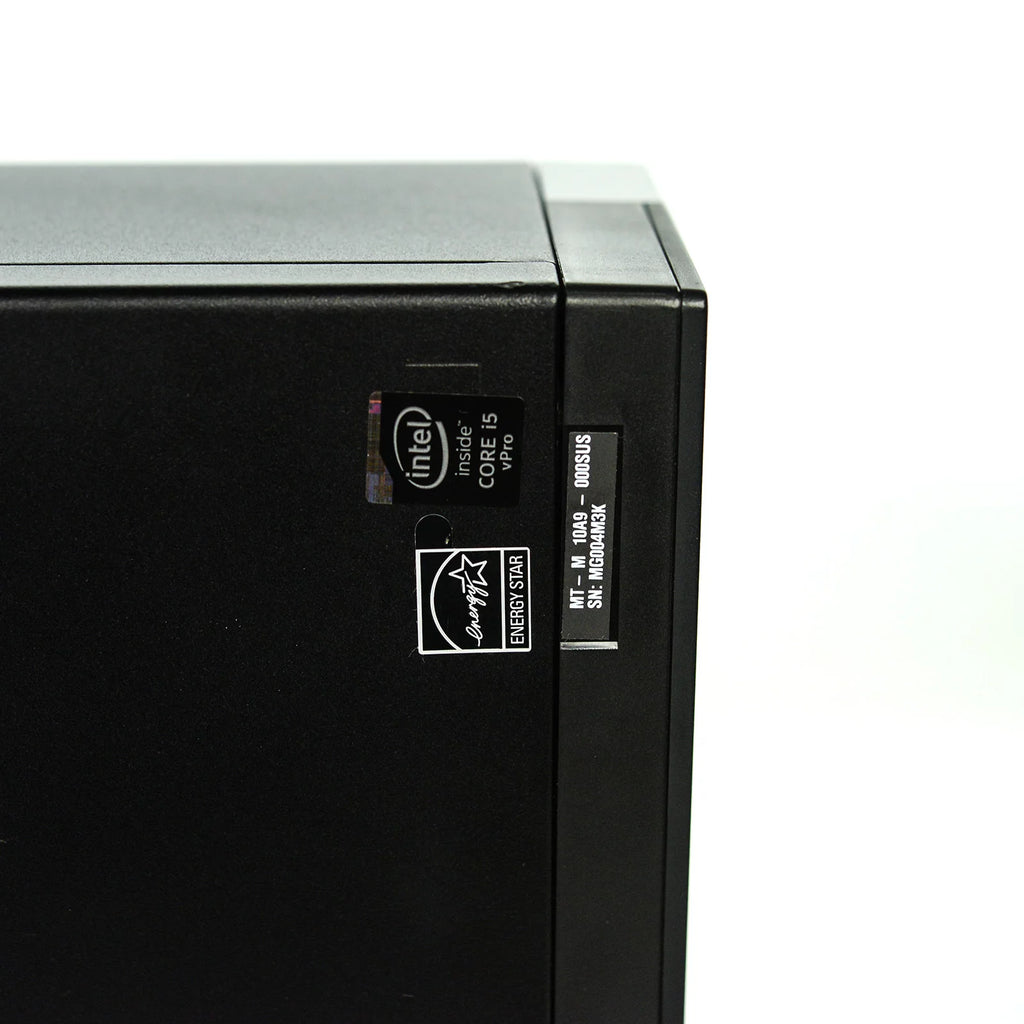 Restored Desktop Tower Computer, Intel Core i5, 8GB RAM, 500GB HD, DVD-ROM, Windows 10, Black F590831