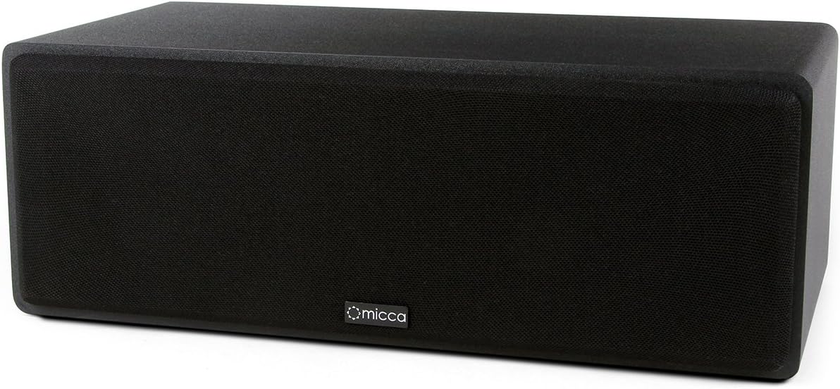 Black 2-Way Center Channel Speaker N612