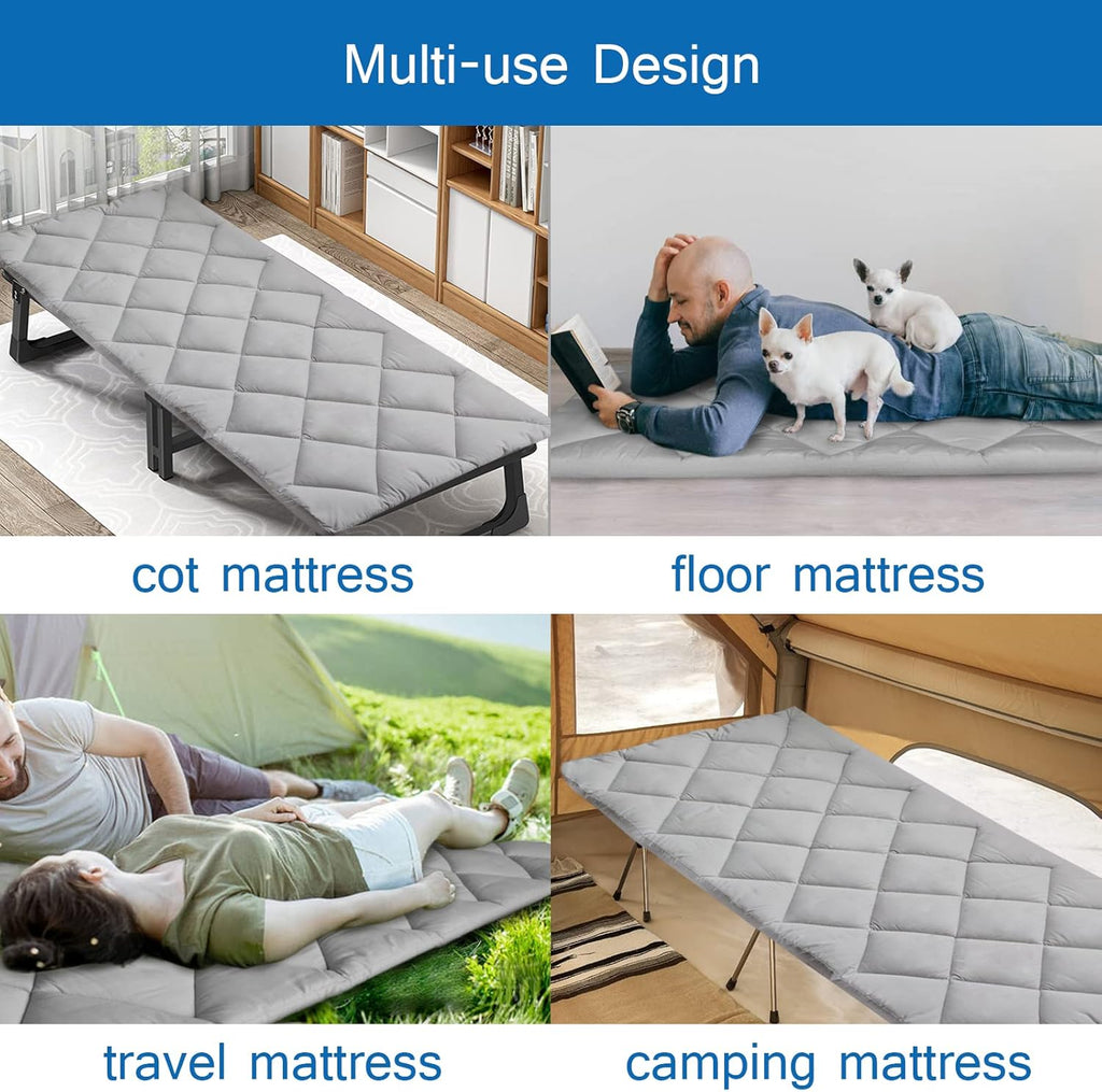 Cot Sheets and Camping Cot Mattress Pad Topper O950