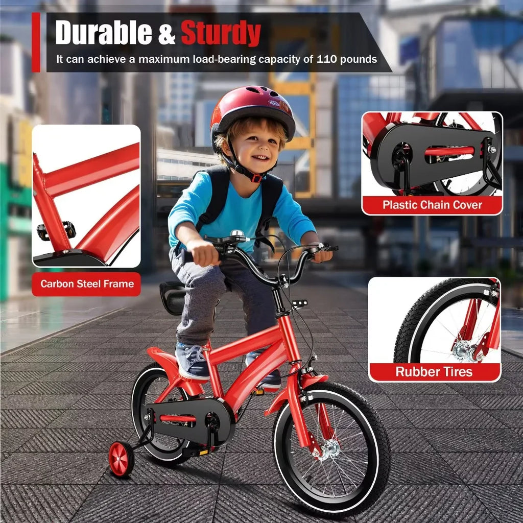 14 inch Kids Bike with Training Wheels Z52481
