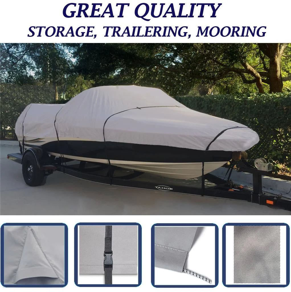 Boat Cover for Polar Kraft Kodiak V 198 TC 2004-2007 C958