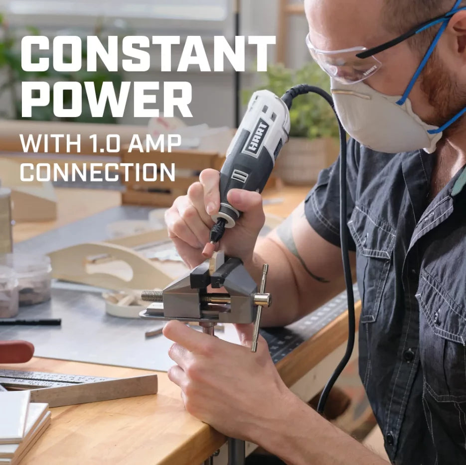 1 Amp 2-Speed Rotary Tool Kit with 10 Accessories S540