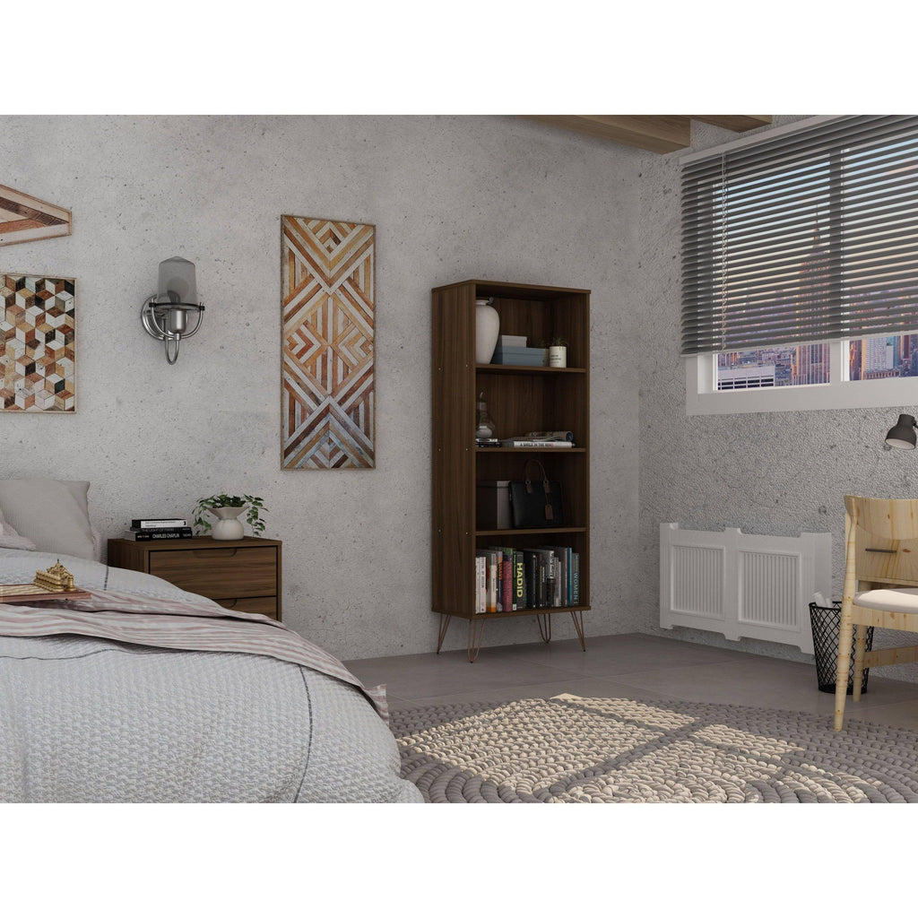 Brown Bookcase A647