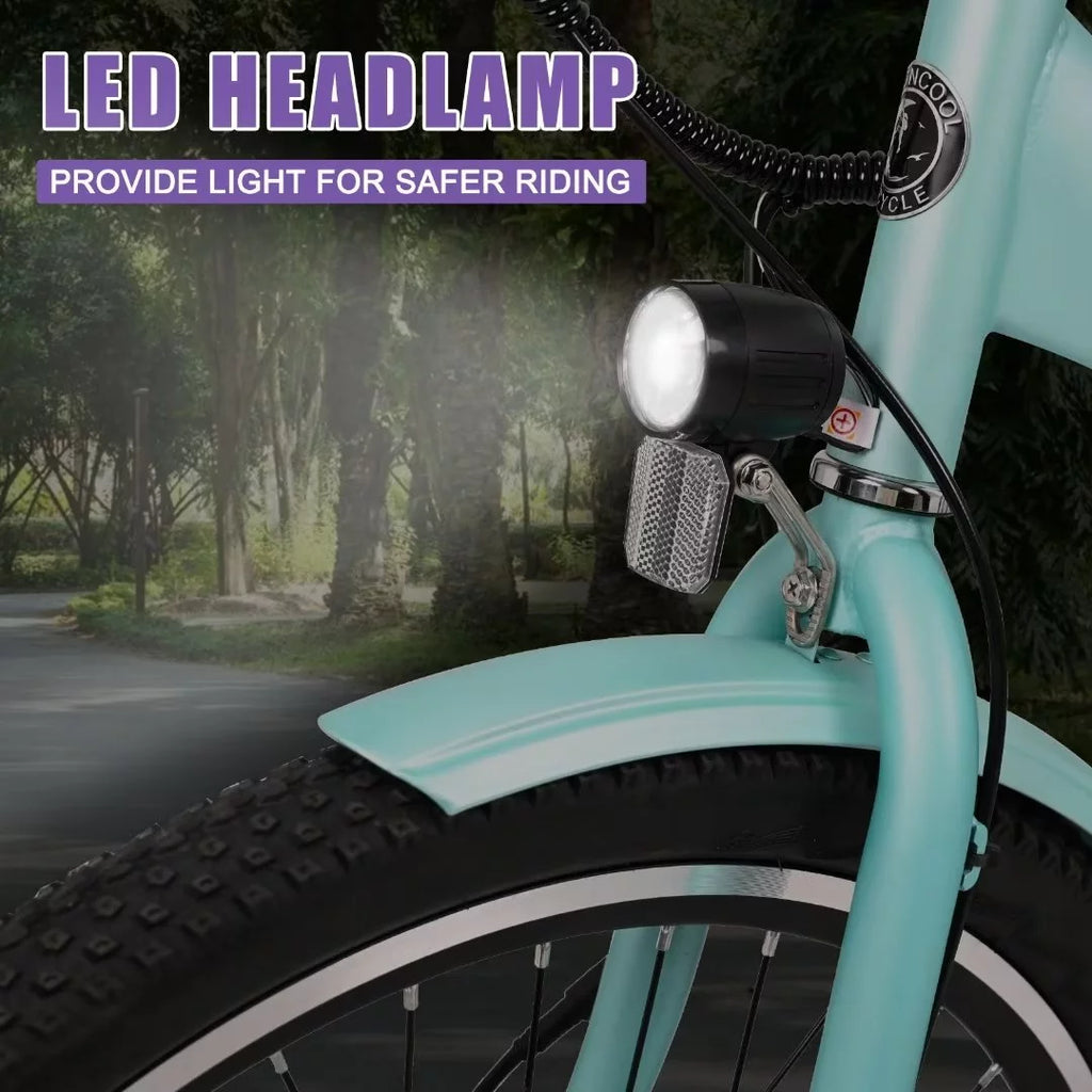 24" 350W 3 Wheel Electric Tricycle E533