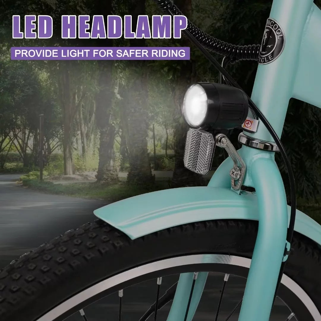 24" 350W 3 Wheel Electric Tricycle E533