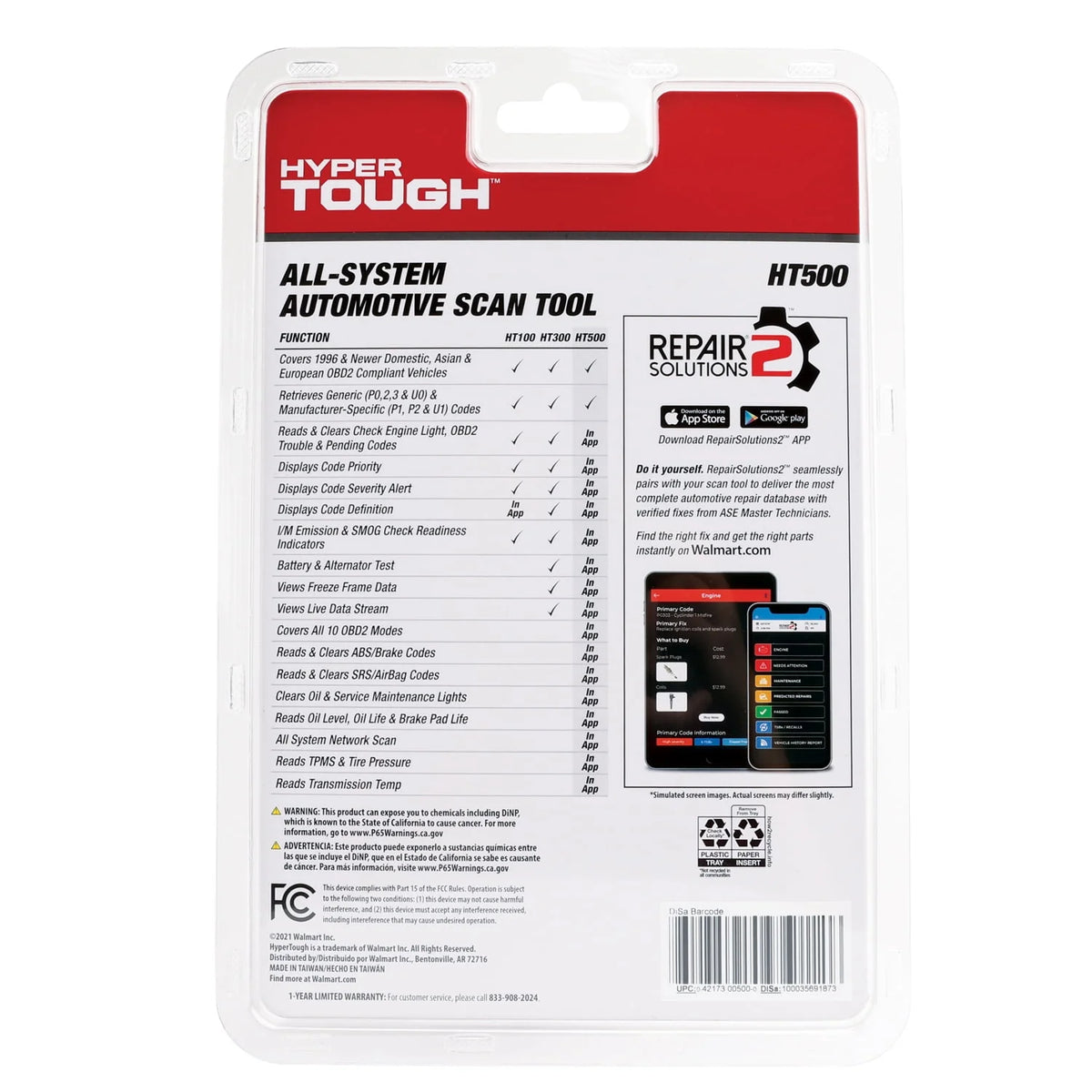 Bluetooth Scan Tool for OBD2 Vehicles P326730