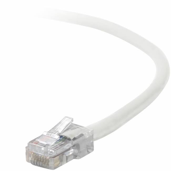 CAT 5e UTP 2 ft White Patch Cable F88399