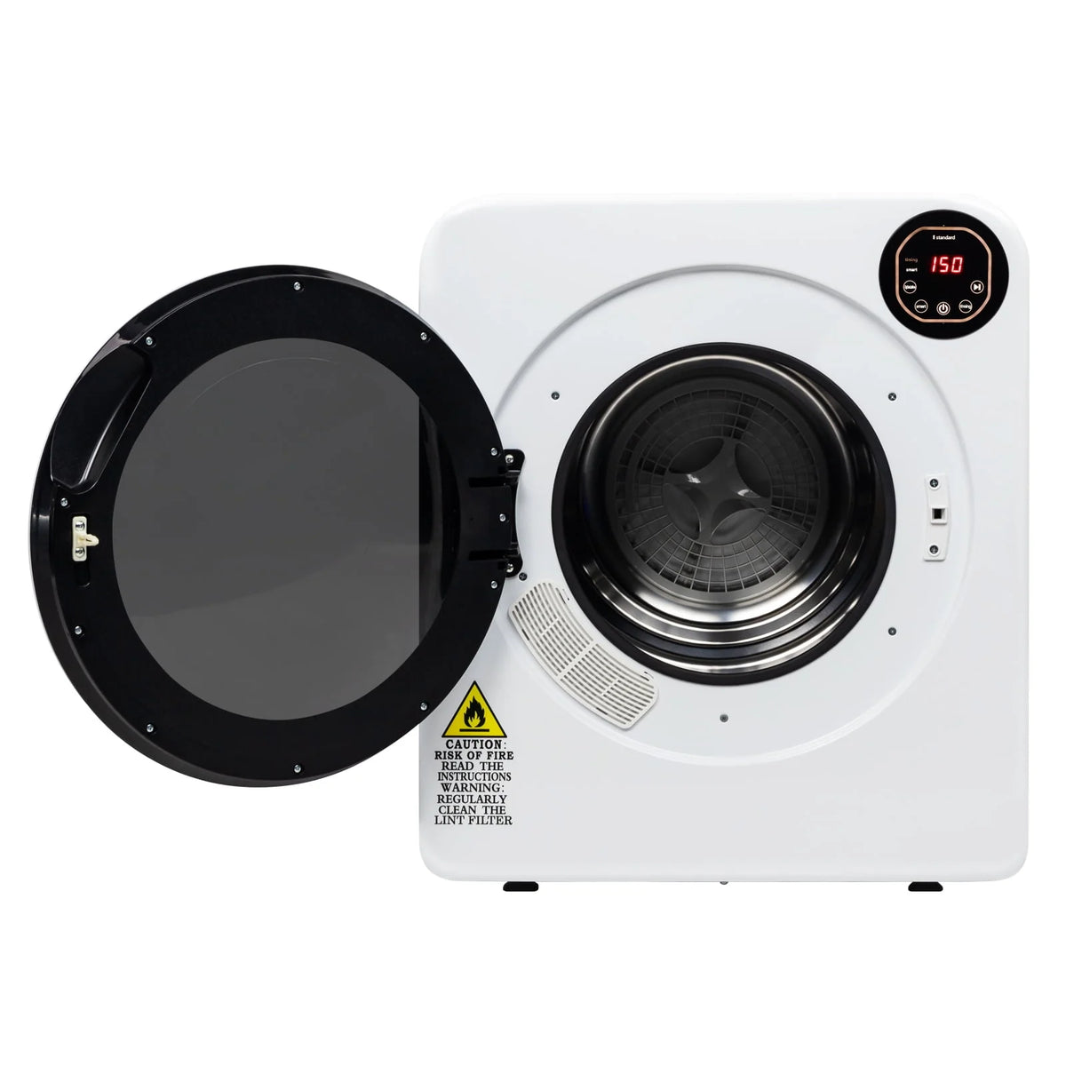 Electric Portable Laundry Dryer 13.2LBS White D379261
