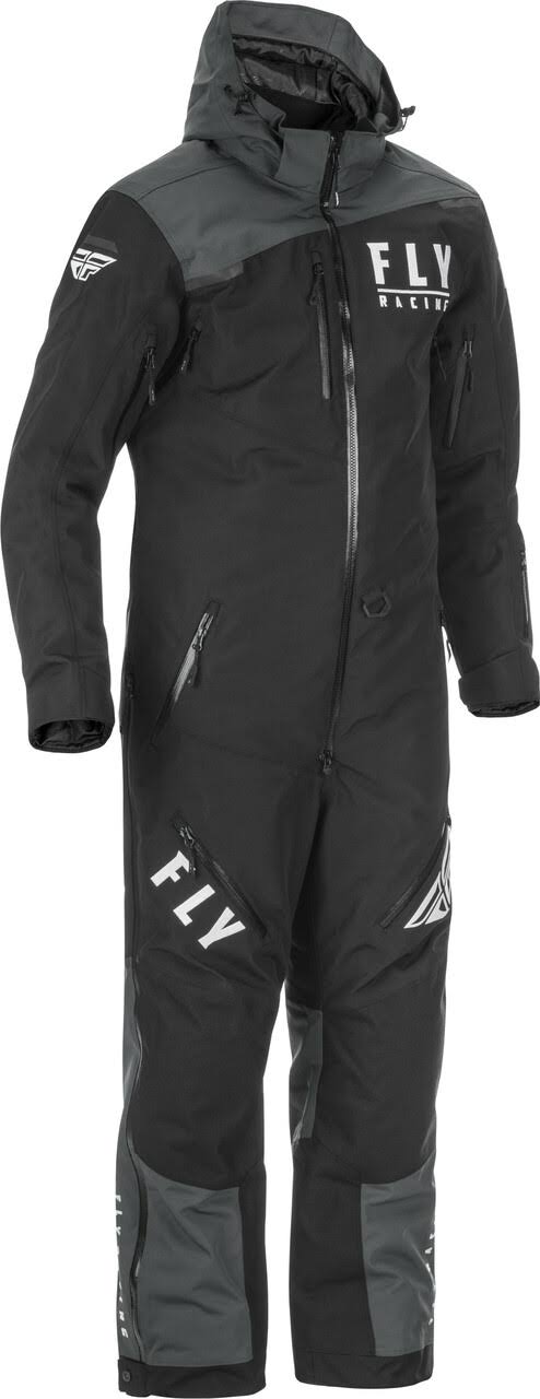 Insulated Black/Grey XL Monosuit Q48071