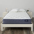 Twin Low Profile Eurotop Mattress Set with 6 inch Box Spring E542