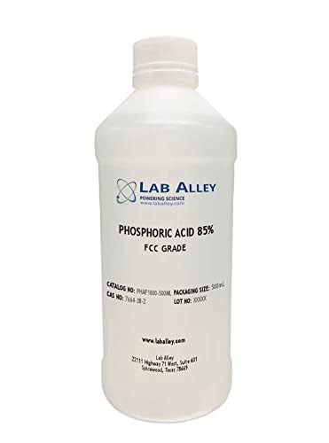 Food Grade Phosphoric Acid, 85%, 1 Gallon G74363