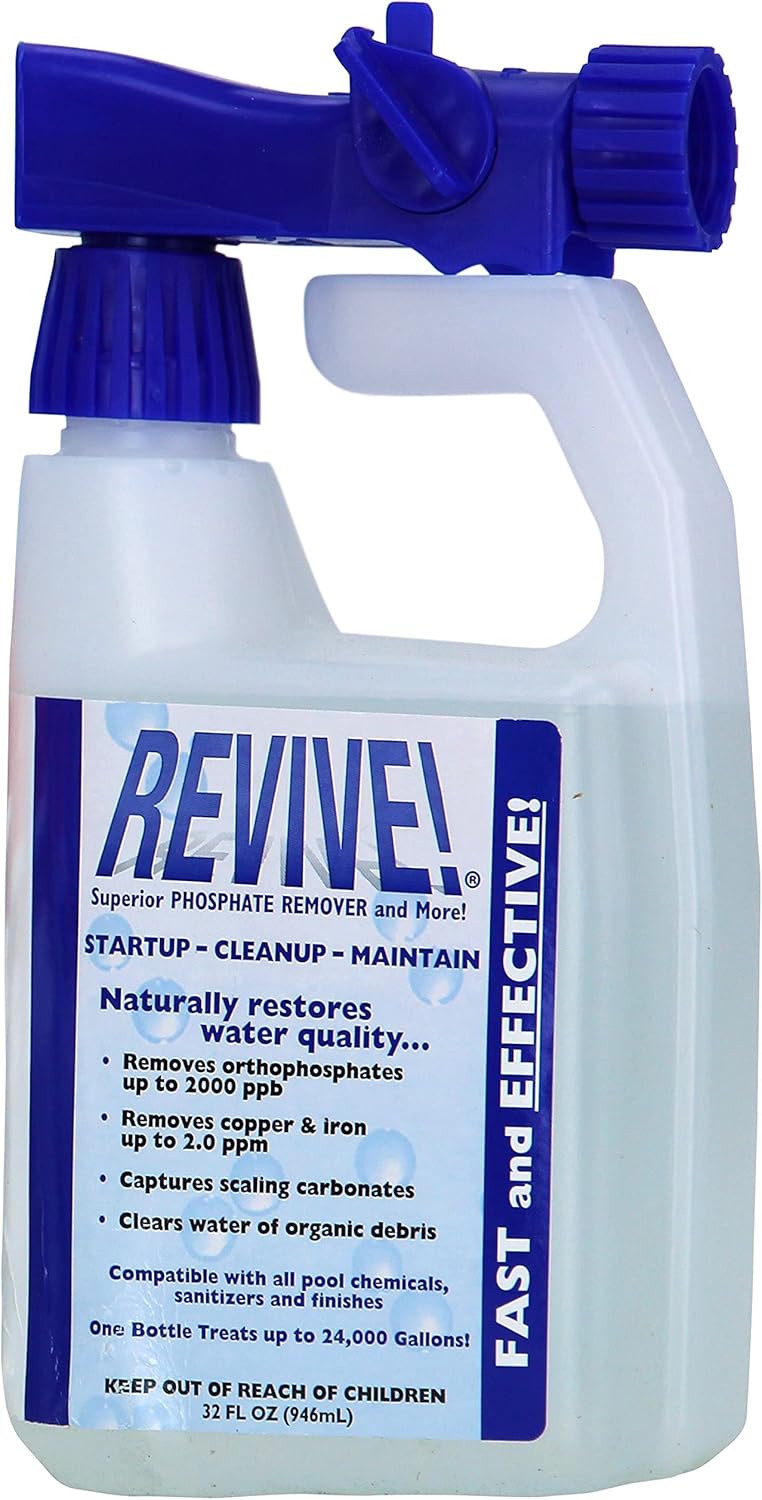 32 oz Pack of 2 Swimming Pool Phosphate and Algae Remover Chemical N89086
