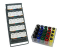 Multi Clinic Pack, Small / Standard 5 Bases Plus 20 Button Set W/Rack T9629