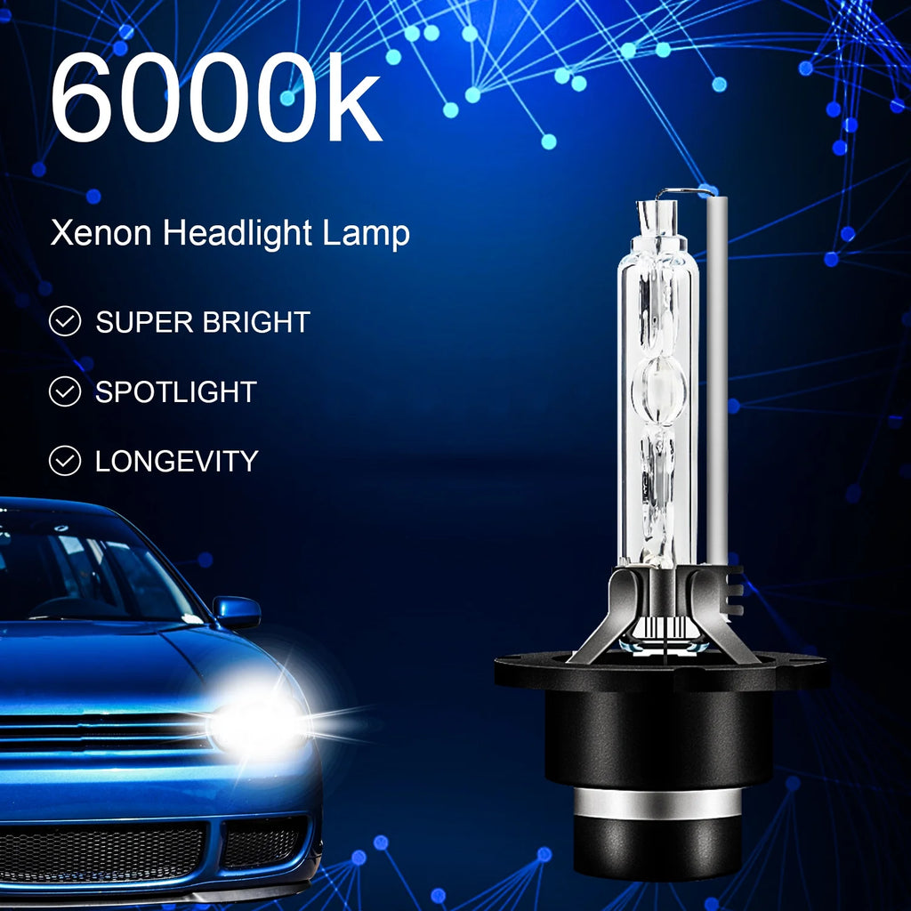 D4S Xenon HID Headlight Replacement Bulb Qty2 M46492