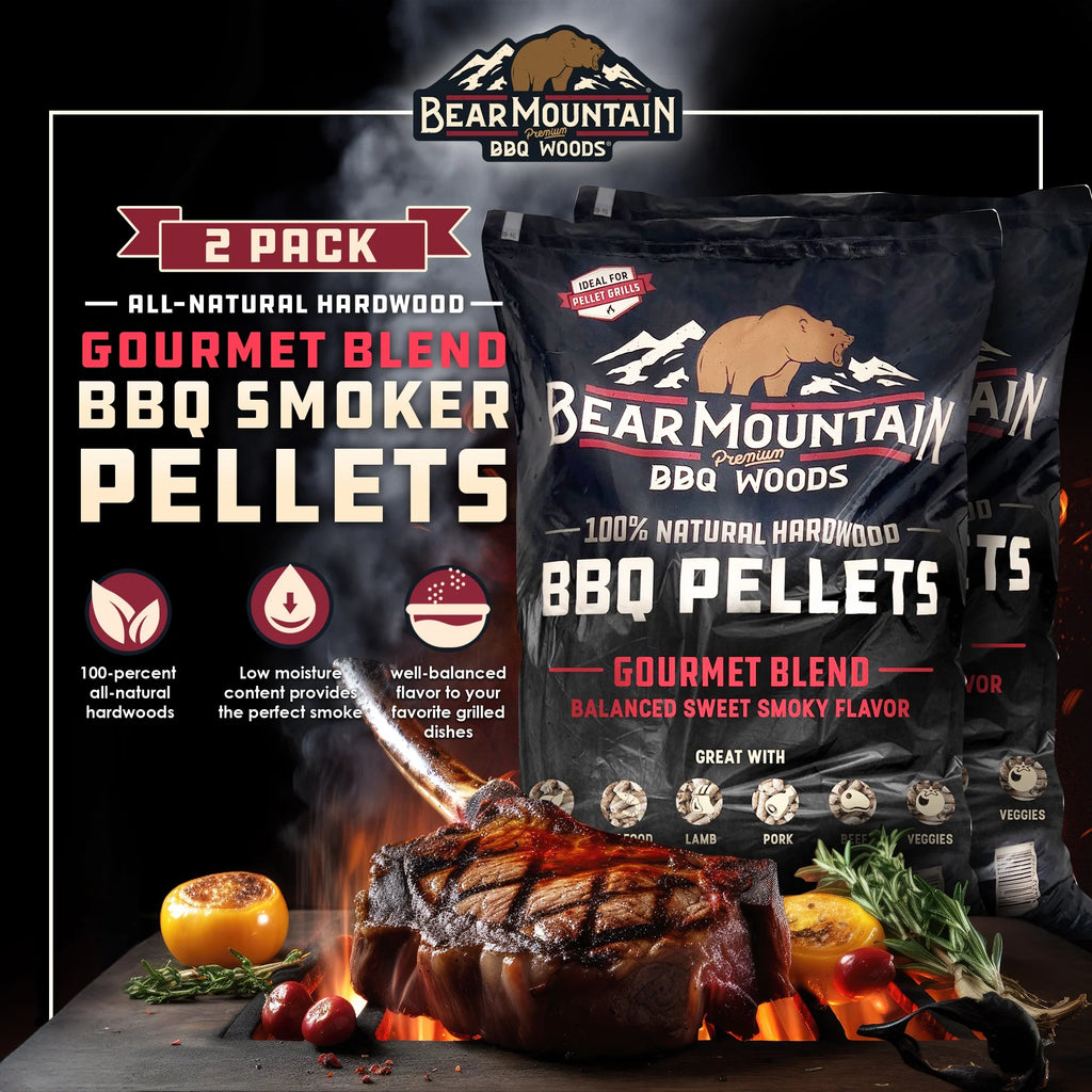 Hardwood Smoker Pellets, 20 Pounds (2 Pack) D101