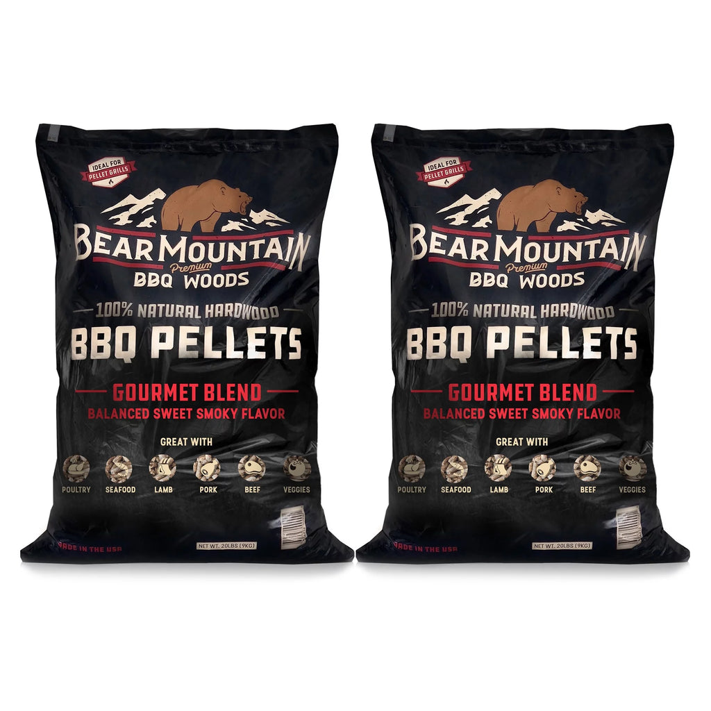 Hardwood Smoker Pellets, 20 Pounds (2 Pack) D101