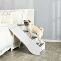 Foldable Wood Carpeted Pet Stairs C272072