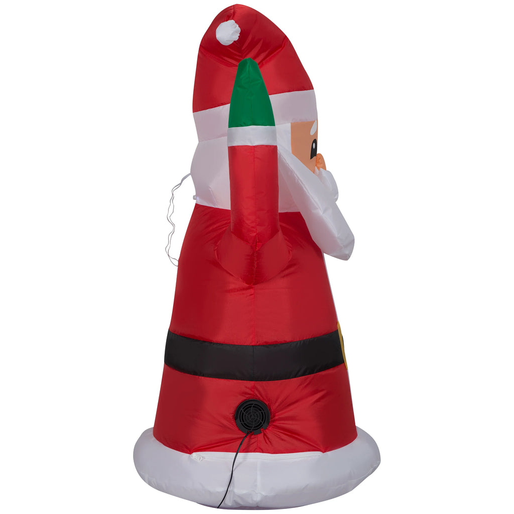 Airblown Inflatables Christmas Santa Car Buddy T498838