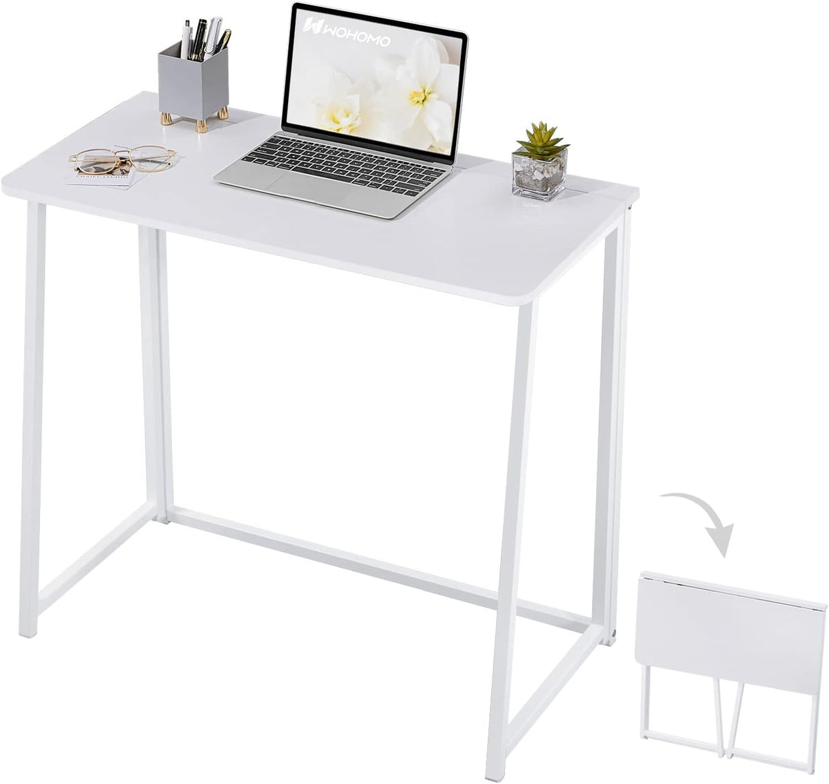 Oak Pack of 2 Folding Desk O500284
