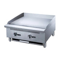 24 NG/LP Gas Manual Countertop Griddle C736