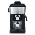 4-Shot Steam Espresso, Cappuccino, and Latte Maker with Frothing Wand G20198