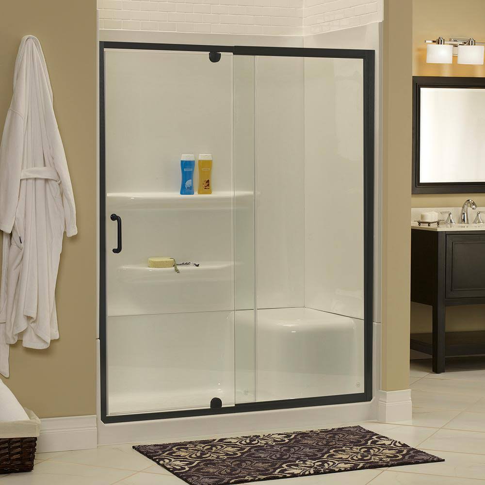 Oil Rubbed Bronze Pivot Shower Door T100