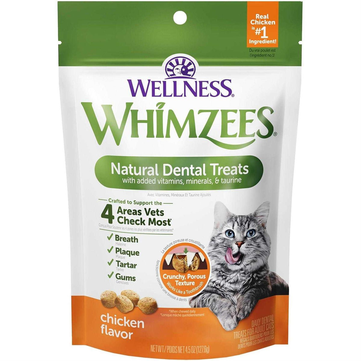 Natural Dental Chicken Cat Treats S165