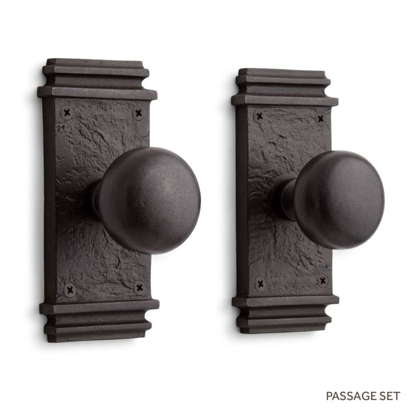 Bronze Passage Door Knob Set Q73332