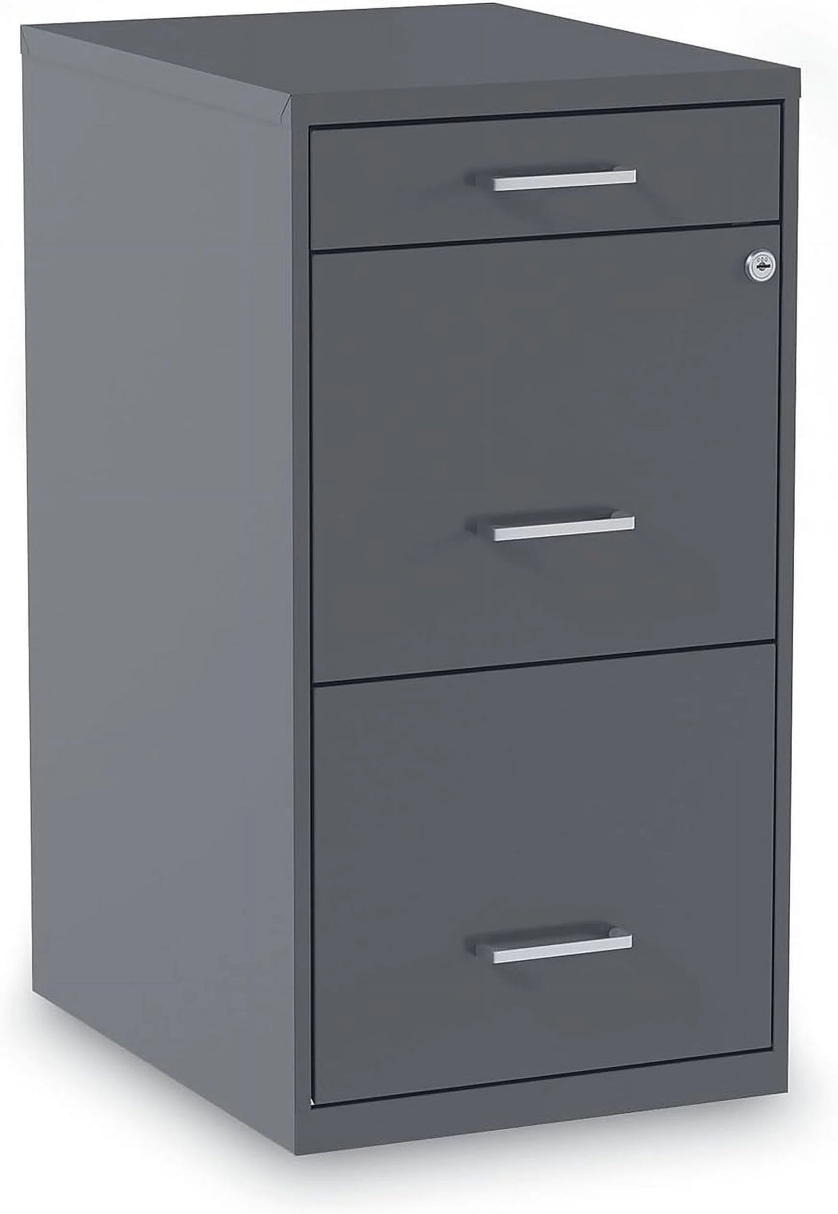 Charcoal 3-Drawer Vertical File Cabinet H1317