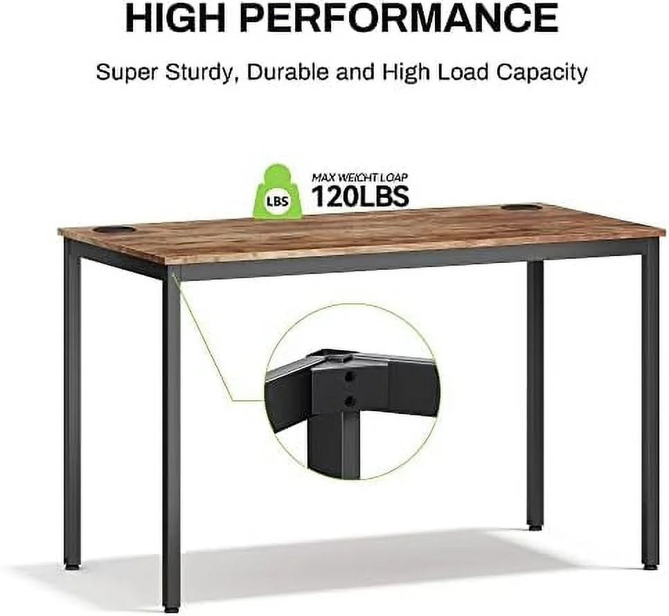 47 inch Teak Computer Desk R744