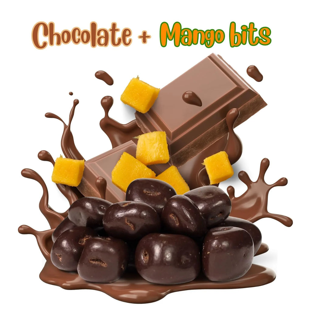 Dark Chocolate Covered Dried Mango 60 OZ Vegan Non-Dairy Kosher Q815028