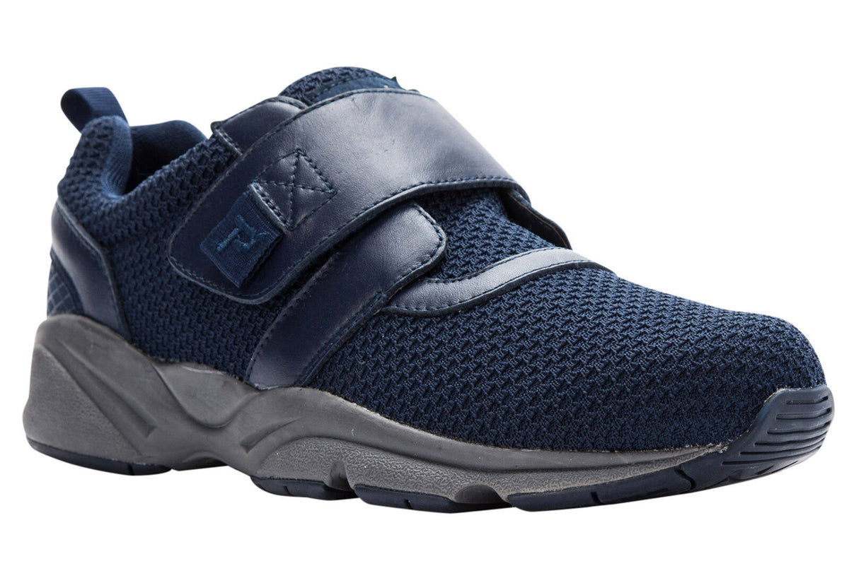 Navy Stability Strap Shoes I5193