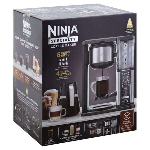 Fold-Away Frother Coffee Maker X4137