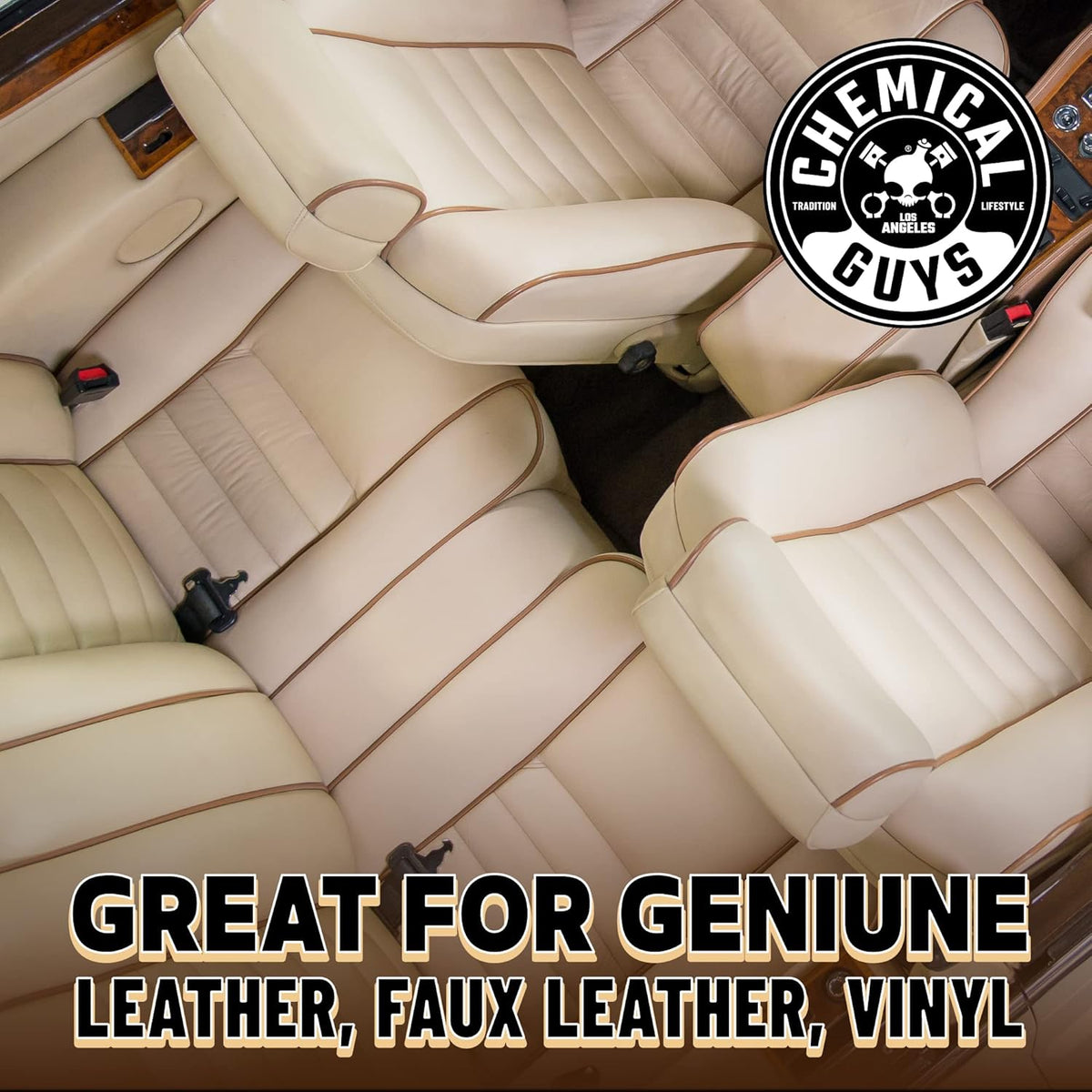 Leather Cleaner, 1 Gal Pack of 2 D809