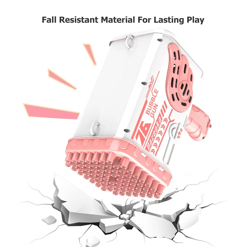 Pink Electric Bubble Machine X850