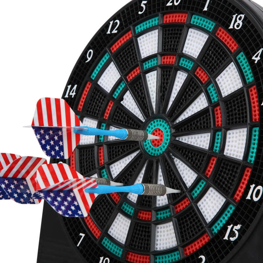 Electronic Dartboard Game Set with LCD Display F6050